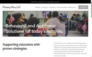Fluency Plus website