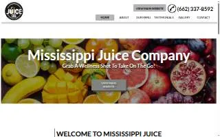 Mississippi Juice Company website