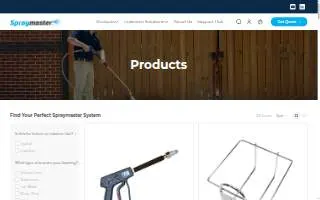 Spraymaster Paint & Body Shop website