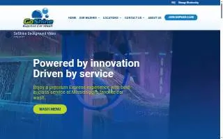 Goshine Express Car Wash of Clinton website