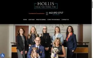 Hollis Legal Solutions, PLLC website