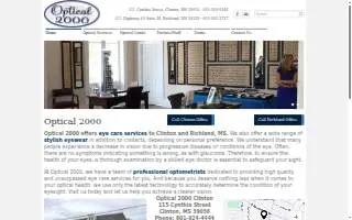 Optical 2000 website