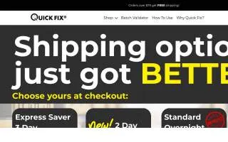 Quickfix of Clinton website