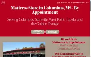 Blessed Beds website