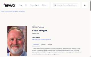 Colin Krieger at RE/MAX Partners Columbus