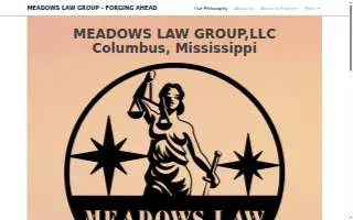 Meadows Law Group, LLC website