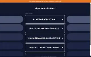 Signature Sound & Printing Media Solutions website