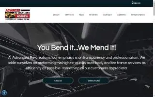 Advanced Re-creations LLC website