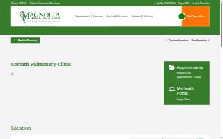Corinth Pulmonary Clinic