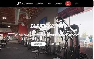 Fitness Factory website