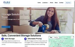 Flex Storage, Corinth website