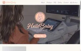 Hello Baby Imaging | 3D/4D Ultrasound Studio website