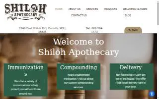 Shiloh Apothecary website