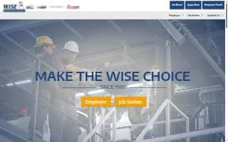Wise Staffing Group - Corinth website