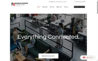 NVision Source Technologies website