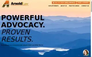 Arnold Law Firm, LLC of Flowood website