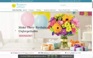 Bouquets of Pearl website
