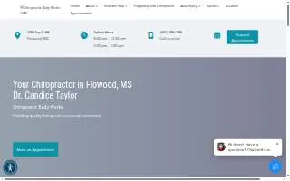 Chiropractic Body Works website