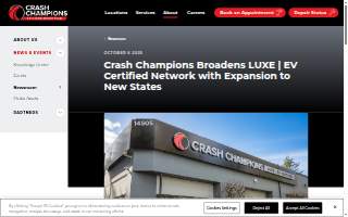 Crash Champions LUXE | EV Certified Repair Flowood