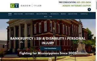 Gadow Tyler PLLC of Flowood website