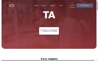 ICS: Innovative Computer Solutions of Flowood website