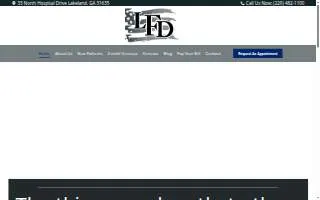 Lakeland Family Dentistry website