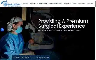 Mississippi Vision Correction Center website
