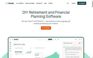Retirement Income Planning website