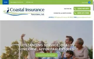 Coastal Insurance Associates website