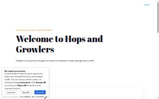 Hops and Growlers