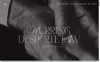 Hurring Desporte Law of Gautier website