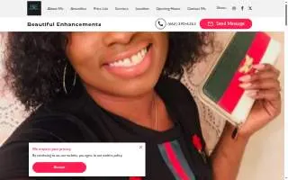 Beautiful Enhancements website