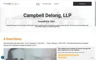 Campbell DeLong LLP website