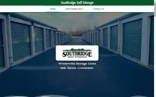 South Ridge Storage website