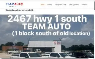 TEAM AUTO greenville website