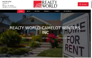 Winters Property Management website