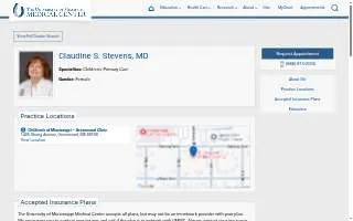 Claudine S. Stevens, MD website