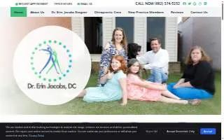 Dr. Erin Jacobs, DC website