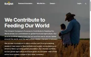 Simplot Grower Solutions website