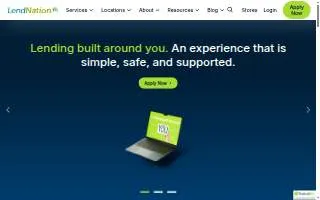 LendNation of Grenada website