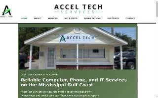 Accel Tech Services of Gulf Hills website