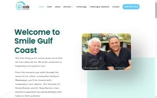 Smile Gulf Coast of Gulf Hills website