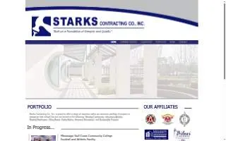 Starks Contracting Co Inc website