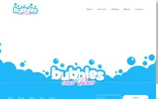 Bubbles & Bows of Gulfport website