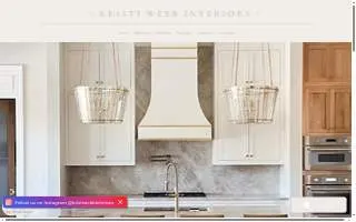 Kristi Webb Interiors, Interior Designer, Mississippi Gulf Coast of Gulfport website