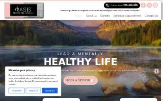 Oasis Mental Wellness, LLC website