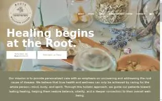 Roots Wellness Center website
