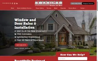 American Window and More of Hattiesburg website
