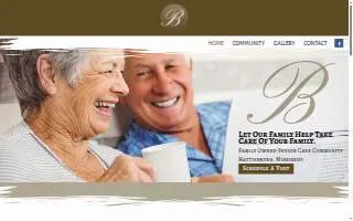 Bellevue Assisted Living website