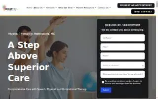 Bright Steps Therapy - Hattiesburg website